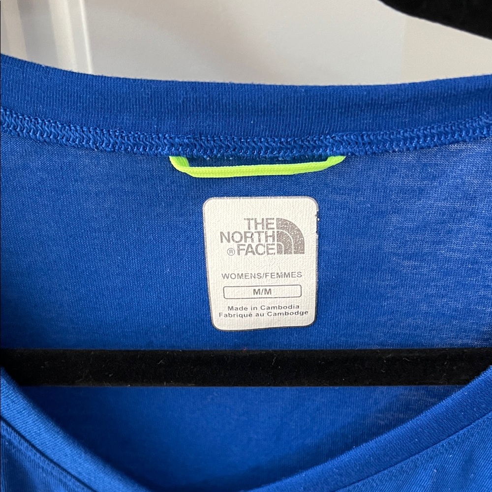 The North Face Women's Short Sleeve Tee in Blue - Picture 2 of 3